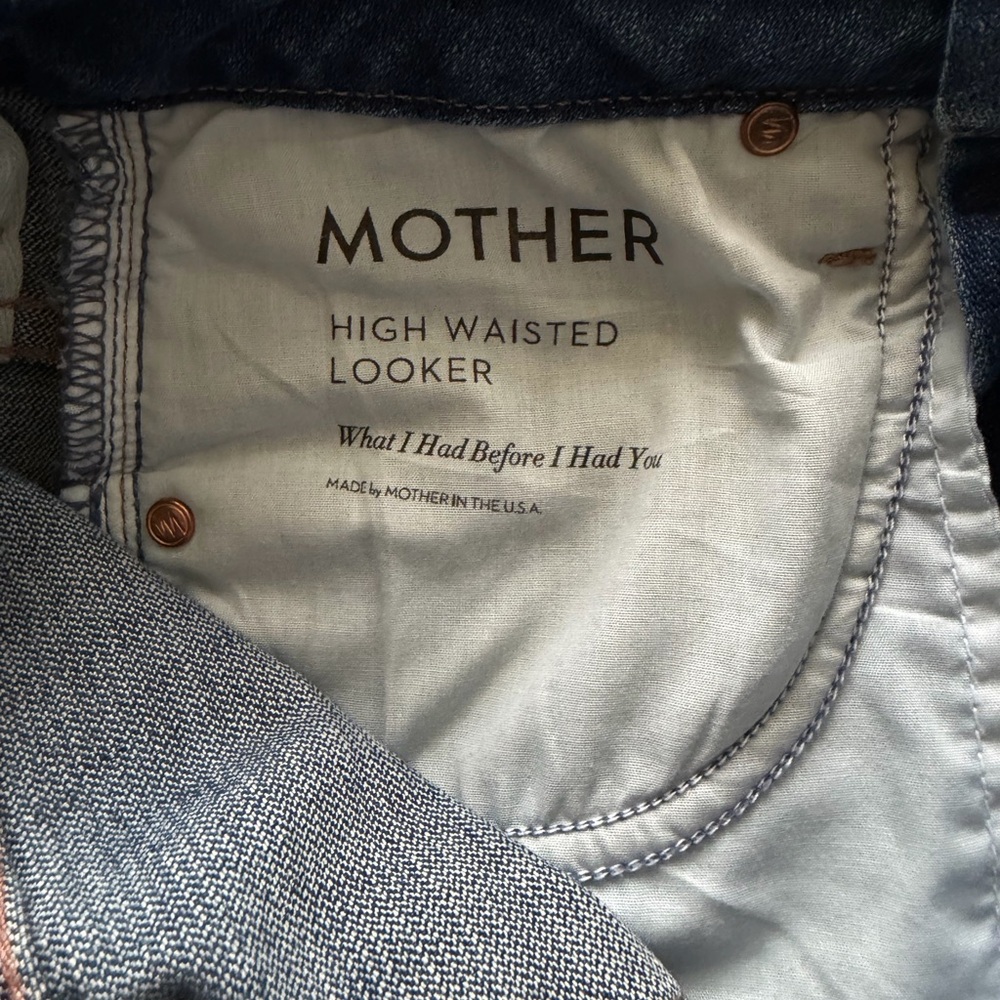 MOTHER jeans Looker Skinnny Size 24 - Picture 9 of 11